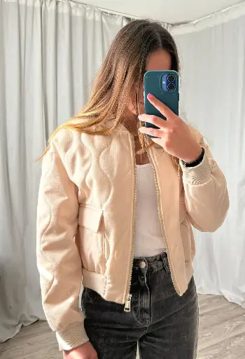 Bomber crème