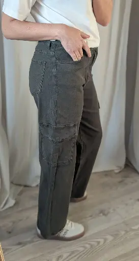 Pantalon cargo kaki